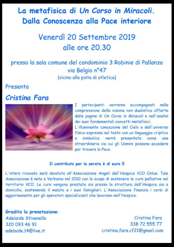 un corso in miracoli